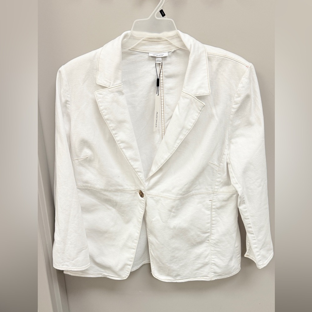 Women's White Blazer